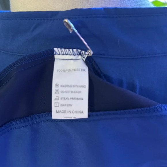 🦋 Cute Color Block Button down Blouse Size XL 🦋 - Picture 7 of 8